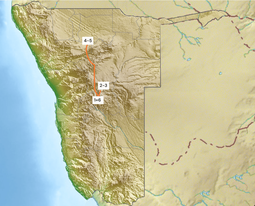 etosha-self-drive-5-nights-map